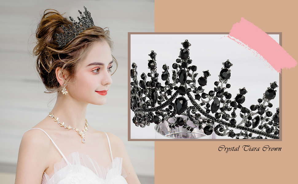 crystal tiara crown