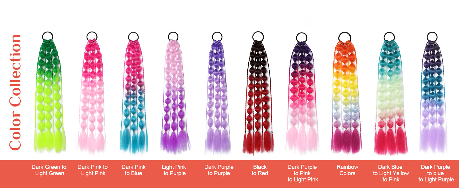 color hair extensions for kids